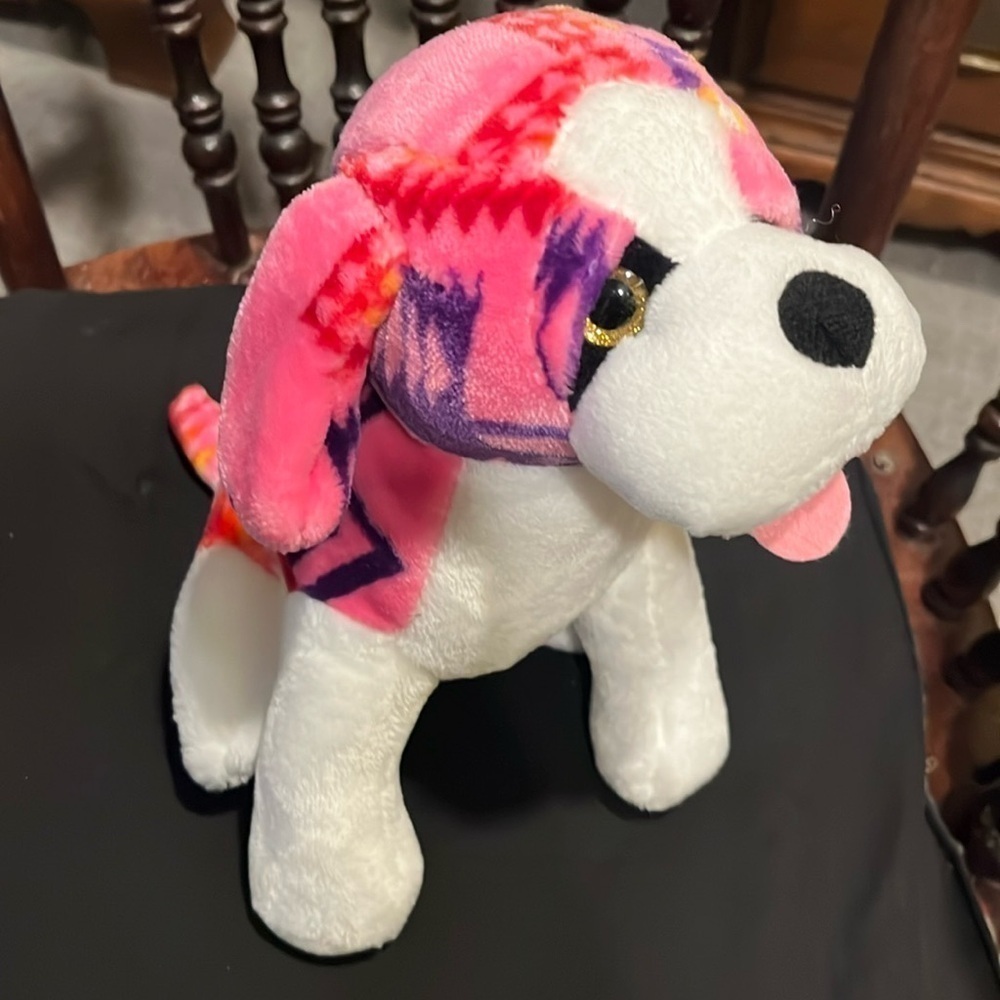 16 inch pink puppy plushy NWT by Nativo